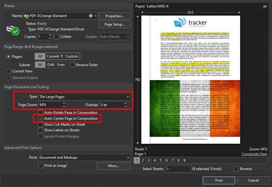 PDFXChange Co Ltd Knowledge Base How do I print a single page of